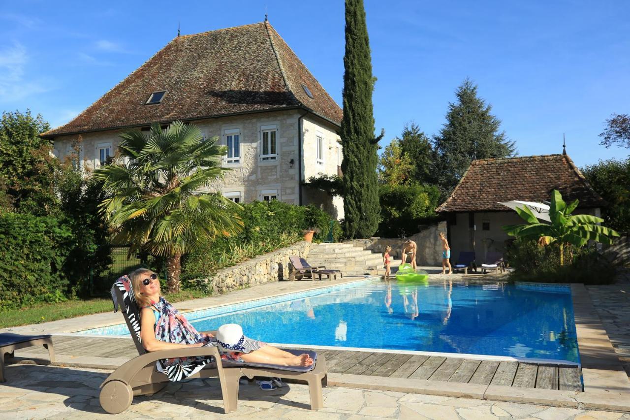 לינה וארוחת בוקר Les Avenières Domaine Du Manoir מראה חיצוני תמונה